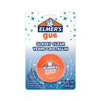 Elmer's Gue Pre-Made Slime - Glassy Clear - 4oz-Ready to play straight from the jar