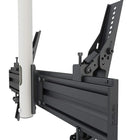 Kanto CM600W Ceiling TV Mount for 37" to 70" TVs, White-Provides 4 tilt angles, allowing for up to +15 degrees/-6 degrees of tilt independent of the extension pole