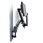 Ergotron StyleView Sit-Stand Combo System, Small CPU Holder, Bright White Texture (45-273-216)-5-Year warranty