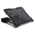 Allsop 7-Position Adjustable Monitor Stand - Black-Compatibility: Laptops up to 13 lbs