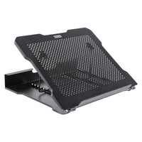 Allsop 7-Position Adjustable Monitor Stand - Black-Compatibility: Laptops up to 13 lbs