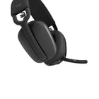 Logitech Zone Vibe 100 Lightweight Wireless Over Ear Headphones with Noise Canceling Microphone - Graphite-Wireless freedom: Seamlessly switch between your devices with multipoint Bluetooth headphones, and enjoy up to 18 hours of wireless use with each charge