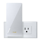ASUS RP-AX58 AX3000 Dual Band WiFi 6 Range Extender-With 160MHz bandwidth on 5GHz channels, extender can double your surfing speed