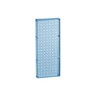 Azar Displays 20" x 8" Pegboard 1-Sided Wall Panel, Translucent Blue, 2 Pack-For use with flat surface