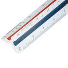 Staedtler 12" Triangular Architect Imperial Scale-	Triangle ruler features 3 sides and 6 different scales
