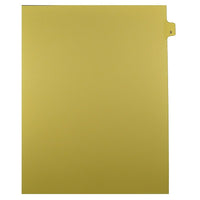 Mark Maker Legal Exhibit Index Tab Buff Single Tabs, 1/25th Cut, Letter Size, No Holes, Number 3, 25 Pack-Buff Single Tabs, 1/25th Cut