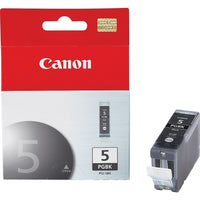 Canon PGI-5BK Pigment Black Ink Tank (628B002AA)-Get standard-yield capacity per ink tank while enjoying cost savings