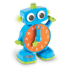 Learning Resources Tock the Learning Clock - Multicolor-This adorable robot clock comes with analog hour and minute hands, as well as a digital display that functions as a real clock