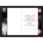 Rosedale 5-1/2" x 8" Masculine Birthday Greeting Cards And Envelopes, 12 Pack (15788)-Card shop quality greeting cards
