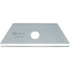 OLFA Rounded Tip Replacement Blade for Flex Guard Safety Knife- 10 Pack-Rounded tip safety blade