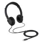 Kensington USB-C Hi-Fi Headphones - Black-USB-C headphones with 6 ft cable