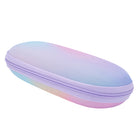 Gry Mattr Kids Eyeglasses Case - Tie Dye     -Lilac zipper fastener