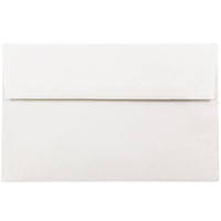 JAM Paper A10 Invitation Envelopes, 6 x 9.5, Strathmore Bright White Wove, 1000 Pack (191220B)-Bright white