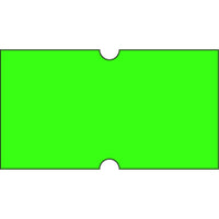 Motex 5500 Fluorescent Label - 7/8" x 7/16" - Green - 20 Pack-Labelling Gun Label