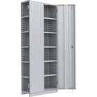 Metalware RK902 Boltless Shelving Unit, 7-Shelves, 36" x 12" x 88", Light Grey-Adjustable shelving system that provides high strength, yet economical storage capacity for your needs