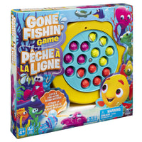 Spin Master Games Gone Fishing-Classic game: Well-known and well-loved fishing game that parents will remember playing as kids. 