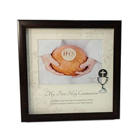 Elegance First Communion Photo Frame, 7" x 5" with Chalice Icon-What a great gift for the special person in your life that is celebrating their Baptism, Confirmation or First Communion.