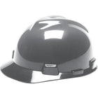 MSA V-Gard Protective Caps - Fas-Trac Suspension, Ratchet Suspension, Grey - 4 Pack-Certification(s) ANSI Type I