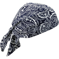 Ergodyne Chill-Its 6710 Cooling Triangle Hats, Blue - 6 Pack-Series - Evaporative