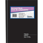 Blueline Record Book, A7963.01, 10-1/4" x 7-11/16"-Black, hard covered book 