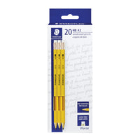 Staedtler Woodcased Pencils - #2 HB - 20 Pack-Graphite, HB #2