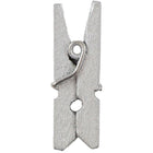 JAM Paper Wood Clothing Pin Clips, Small 7/8, Silver, 2 Packs of 50, 100 Total (230726887a)-5