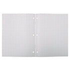 North American Paper Inc. Exercise Books - 8.5" x 11" - Graph 1 cm - 40 Pages - 25 Pack-Coverstock, various colours