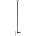 StarTech High Ceiling TV Mount, 8.2' to 9.8' Long Pole, Full Motion (FPCEILPTBLP)-Save space by suspending your 32” to 70” flat-screen TV from the ceiling