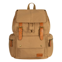 General Supply Goods + Co Canvas Rucksack - Brown-Brown Canvas
