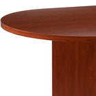 Flash Furniture 6 Foot (72 inch) Oval Conference Table - Cherry-Smooth Stain-Resistant top
