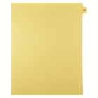 Mark Maker Legal Tabs - Letter Size - Buff - 1/15th cut - 25 tabs per package - 5 packages Pack - Number 136-Buff SingleTabs