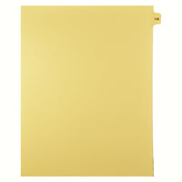Mark Maker Legal Tabs - Letter Size - Buff - 1/15th cut - 25 tabs per package - 5 packages Pack - Number 136-Buff SingleTabs