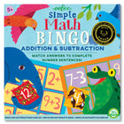 eeBoo Simple Math Bingo Game/Addition & Subtraction-For 2 to 6 players