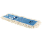 Globe Cotton Dust Mop, Tie-On, 24" x 5"-4-Ply High-Quality Cotton Yarn that is Sewn Onto a Durable Polyester Backing