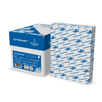 Lettermark Perforated Paper, Perforated at 5 1/2", 20 lb., 8.5" x 11", White, 500 Pack-8.5" x 11" (Letter Size)
