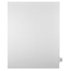 Mark Maker Legal Tabs - Letter Size - White - 1/15th cut - 25 tabs per package - 5 packages Pack - Number 74-White Single Tabs
