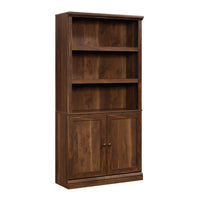 Sauder Miscellaneous Storage 5-Shelf Bookcase - 69.76" H - Grand Walnut (426419)-Standard - Grand Walnut - Engineered Wood