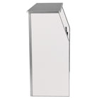 Flash Furniture 4' Laminate Foldable Bar - White-White Laminate Finish