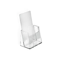 Azar Displays Counter Trifold Brochure Holder, 100 Pack (252012-100PK)-Literature displays prominently to exhibit important information and help consolidate scattered paperwork, files, maps or brochures