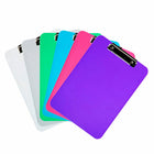 JAM Paper Standard Plastic Clipboard - Assorted Colors - 6 Pack-Color: Assorted (Green, Purple, Blue, Pink, Smoke, Clear). Be stylish and organized with colorful clipboards.