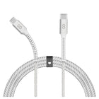 LOGiiX Piston Connect Armour+ 100W USB-C to USB-C - 2M - White-Unleash the true potential of your device with ultra-fast charging capabilities