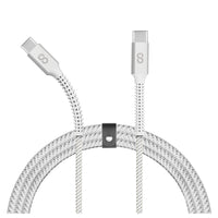 LOGiiX Piston Connect Armour+ 100W USB-C to USB-C - 2M - White-Unleash the true potential of your device with ultra-fast charging capabilities