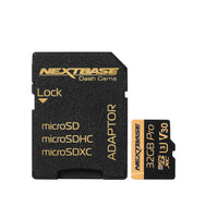 NEXTBASE 32GB UHS-III Card with Adapter - Black-High speed 32GB microSD