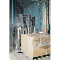 Kleton Strip Curtain Doors, 6' x 8' Door Opening, 8" Strip Width, 0.080" Strip Thickness-Door Height: 8'