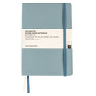 Gry Mattr Softcover Stone Paper Notebook - A5 Lined - 160 pages - Light Blue-Two Ribbon Page Markers