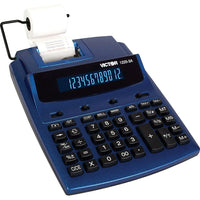 Victor 12253A Commercial Printing Calculator - 12-Digit-Large 12 digit fluorescent display