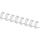Fellowes Wire Binding White Combs, 3/8", 25 Pack-Durable, double-loop wire binding combs ensure lasting performance