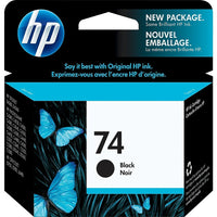 HP 74 Black Original Ink Cartridge (CB335WN)-Colour: Black