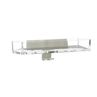 Linea Luxury Shower Basket, Brushed Stainless-Sleek and modern design