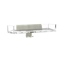 Linea Luxury Shower Basket, Brushed Stainless-Sleek and modern design